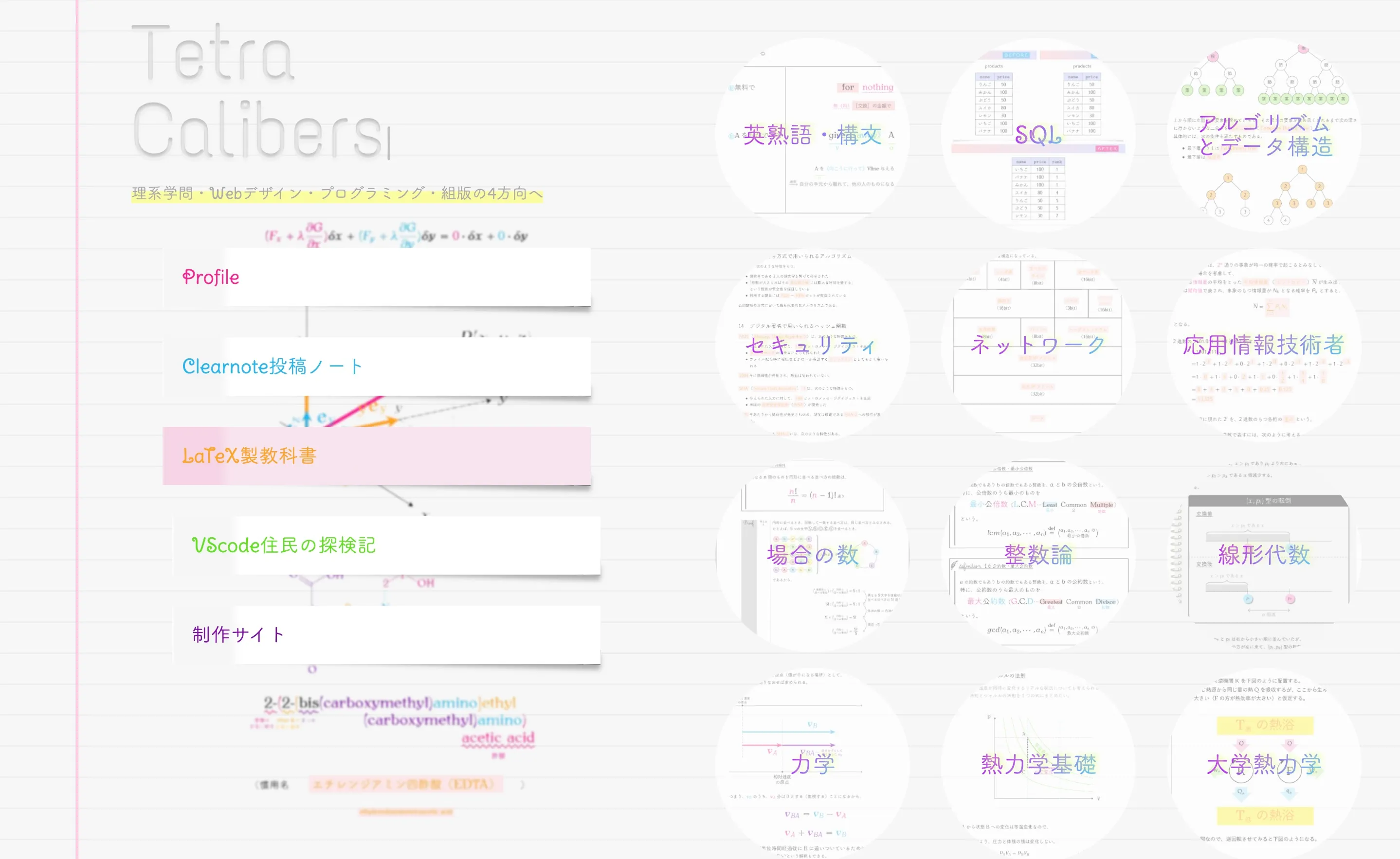 TetraCalibers CMS